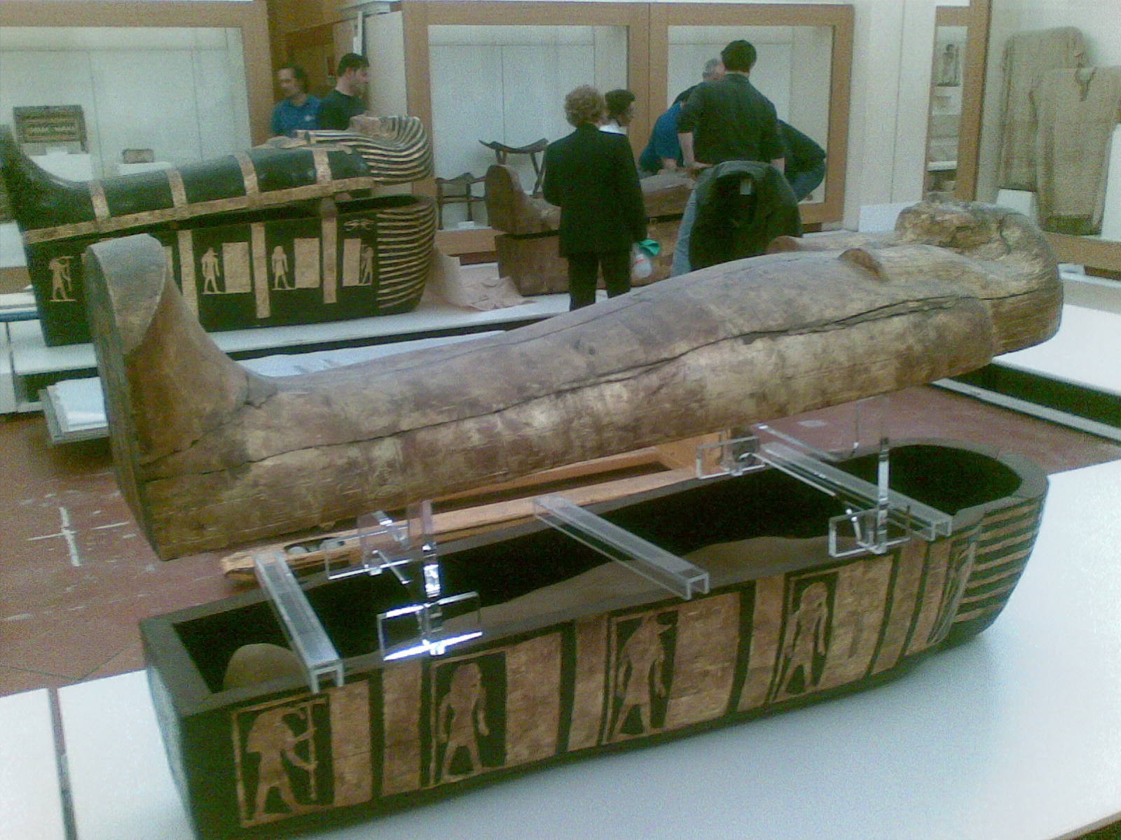 Egizio 2010 marzo Tomba di Kha mummia Lei